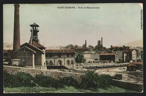 AK Saint-Étienne, Puits de Montrambert, Kohlebergbau