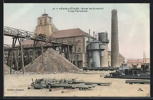 AK Hénin-Liétard, Mines de Drocourt, Fosse Parisienne, Kohlebergbau