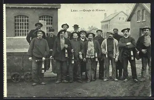 AK Lens, Groupe de Mineurs, Kohlebergbau