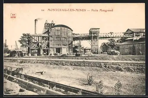 AK Montceau-les-Mines, Puits Maugrand, Kohlebergbau