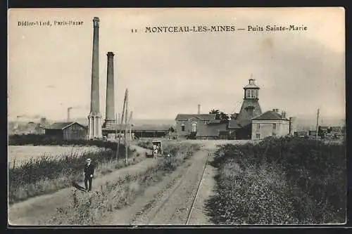 AK Montceau-les-Mines, Puits Sainte-Marie