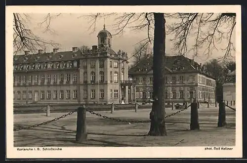 AK Karlsruhe i. B., Schlosskirche