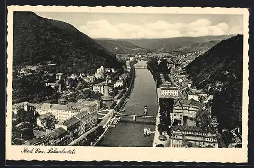 AK Bad Ems, Teilansicht lahnabwärts
