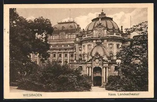 AK Wiesbaden, Nassauisches Landestheater