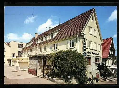 AK Berkheim / Esslingen, Hotel - Restaurant Linde, Bes. Fam. Otto