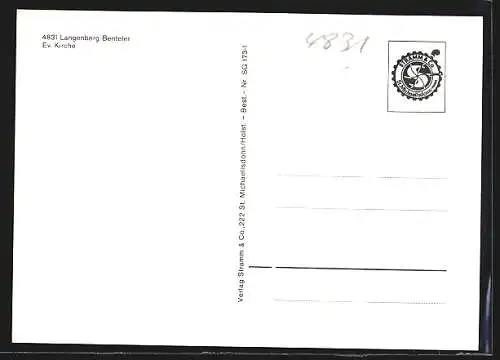 AK Langenberg-Benteler, Blick zur Evangelischen Kirche