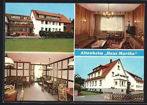 AK Kirchohsen / Emmerthal, Altenheim Haus Martha in vier Ansichten