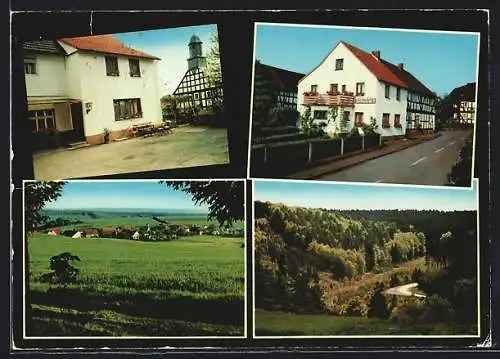 AK Frankenberg-Hommershausen, Gaststätte zur alten Post