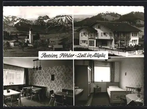 AK Zell / Eisenberg, Hotel-Pension Pöhler