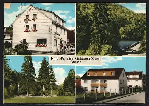 AK Steina / Südharz, Hotel-Pension Goldener Stern