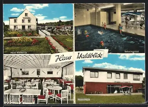 AK Schönbach /Dillkreis, Restaurant-Pension Haus Waldblick