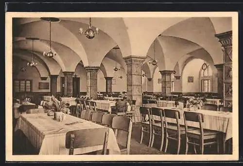 AK München, Studentenhaus, Mensa, Verbindungshaus