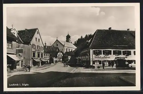 AK Leutkirch i. Allgäu, Am Gasthaus zum Mohren