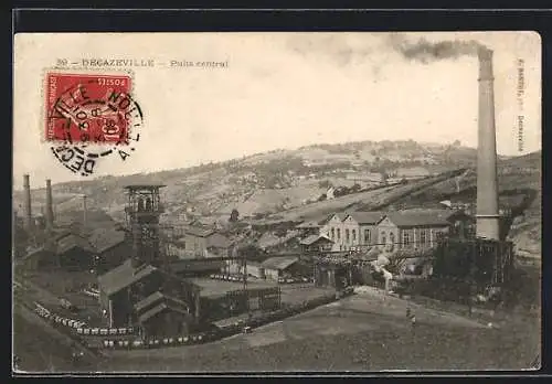 AK Decazeville, Puits central