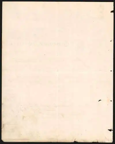 Rechnung Heidenheim a. d. Brenz 1901, Gebrüder Schaefer, Cigarren-Fabriken, Ansichten verschiedener Niederlassungen