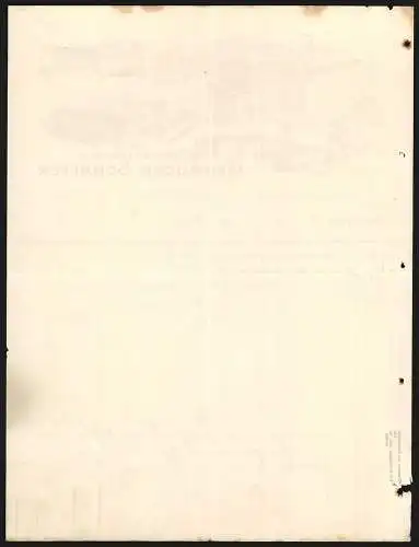 Rechnung Heidenheim a. d. Brenz 1912, Gebrüder Schaefer, Cigarren-Fabriken, Ansichten verschiedener Niederlassungen