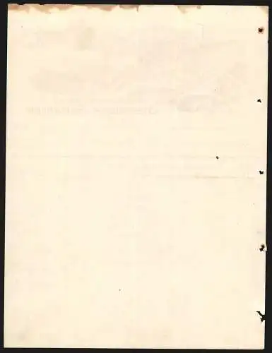 Rechnung Heidenheim a. d. Brenz 1912, Gebrüder Schaefer, Cigarren-Fabriken, Ansichten verschiedener Geschätsstellen