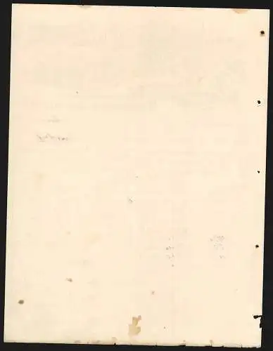 Rechnung Heidenheim a. d. Brenz 1913, Gebrüder Schaefer, Cigarren-Fabriken, Ansichten verschiedener Niederlassungen