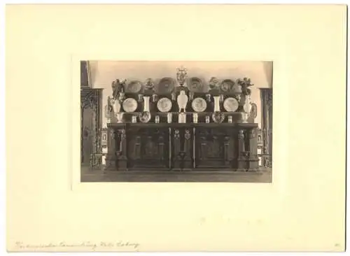 Fotografie unbekannter Fotograf, Ansicht Coburg, keramische Sammlung auf der Veste Coburg
