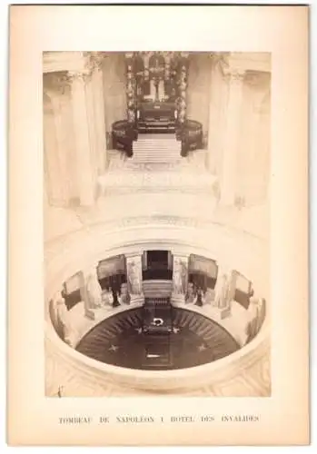 Fotografie unbekannter Fotograf, Ansicht Paris, Tombeau De Napoleon I. Hotel Des Invalides