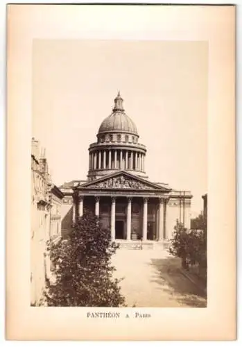 Fotografie unbekannter Fotograf, Ansicht Paris, Pantheon A Paris