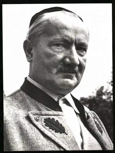 Fotografie Heinz Röhnert, Berlin, Portrait Philosoph Martin Heidegger