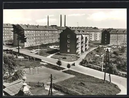 AK Colditz /Kr. Grimma, Neubaugebiet an der Strasse Karl-Marx-Ring