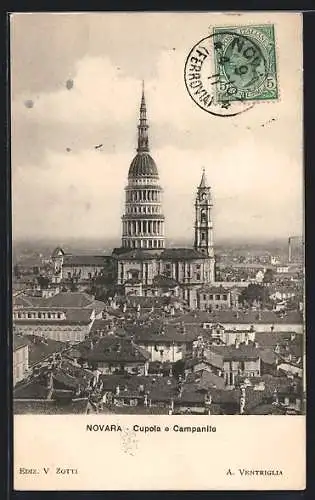 AK Novara, Cupola e Campanile