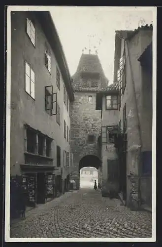 AK Merano, Via della Posta, Bozener Tor