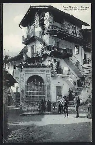 AK Baveno /Lago Maggiore, Vecchia Casa Morandi