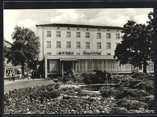 AK Nordhausen, HO-Hotel Handelshof am Albert-Kuntz-Platz