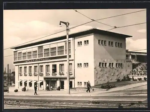 AK Nordhausen /Harz, Hotel-Pension Stadt-Terrasse