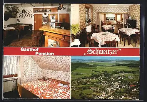 AK Neuenrade-Küntrop, Gasthof-Pension Schweitzer