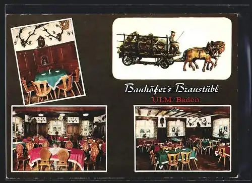 AK Renchen-Ulm /Schwarzwald, Gasthaus Bauhöfers Braustübl