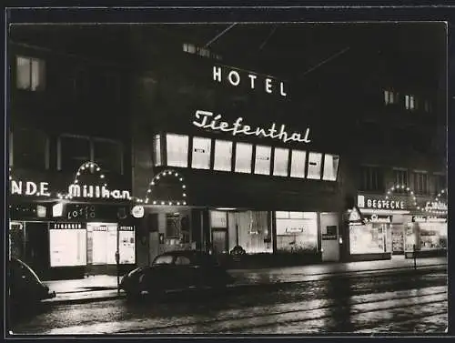 AK Hamburg-Wandsbek, Hotel Tiefenthal