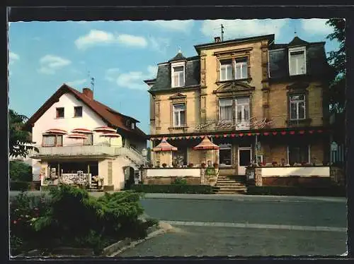 AK Bad Salzhausen v. d. V., Bienko`s Park-Café und Kurpension