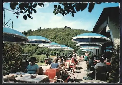 AK Neuweilnau im Taunus, Gasthof Erbismühle von Horst G. Schneider im Weiltal