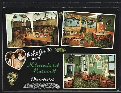 AK Bogen-Oberalteich, Klosterhotel Mariandl, Gaststätte