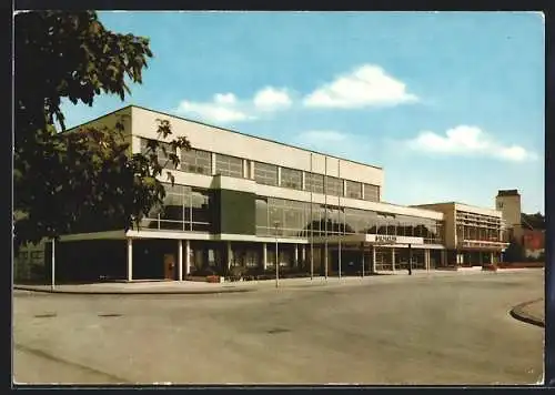 AK Giengen /Brenz, Blick auf die Stadthalle