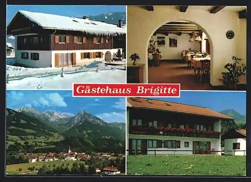 AK Fischen / Allgäu, Hotel-Gästehaus Brigitte, Beslerstrasse 26