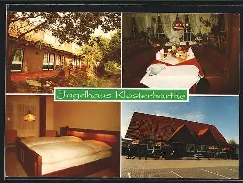 AK Hesel / Leer, Restaurant Jagdhaus Kloster-Barthe, Stiekelkamper Strasse 21