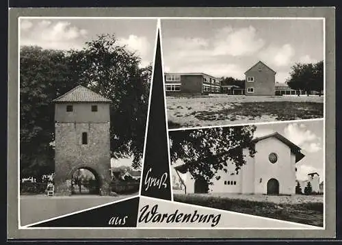 AK Wardenburg, Kirche, Tor, Schule