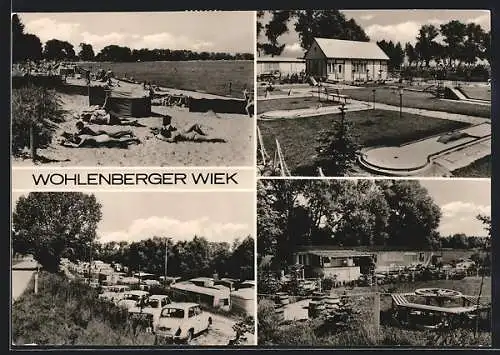 AK Gross Walmstorf, Campingplatz Niendorfer Weg, Wohlenberger Wiek