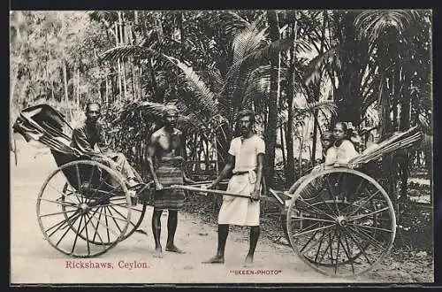 AK Ceylon, Rickshaws