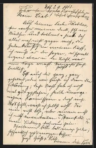 AK Heinrich Heine, Portrait