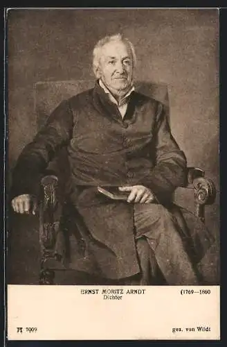 AK Portrait von Ernst Moritz Arndt, Dichter