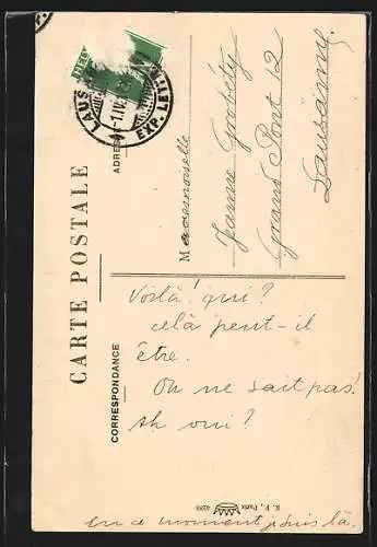 Künstler-AK Xavier Sager: Schöne Frau mit langem Pelz