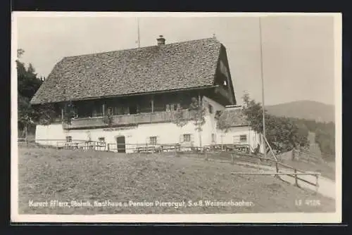 AK Aflenz, Gasthaus und Pension Pierergut S. u. B. Weissenbacher