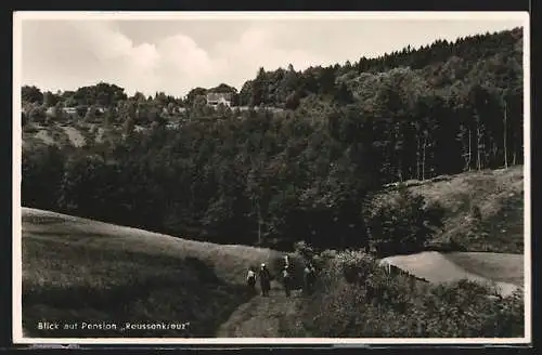 AK Landpoststempel Ober Sensbach über Beerfelden /Odenwald