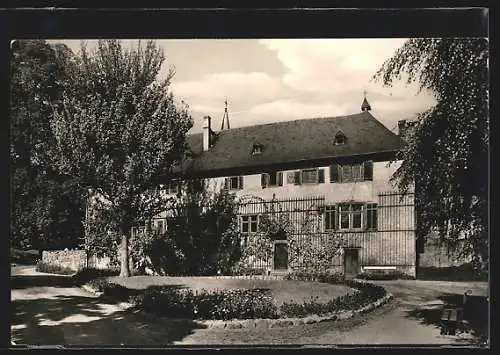 AK Landpoststempel Rüdesheim am Rhein /Siedlung Windeck